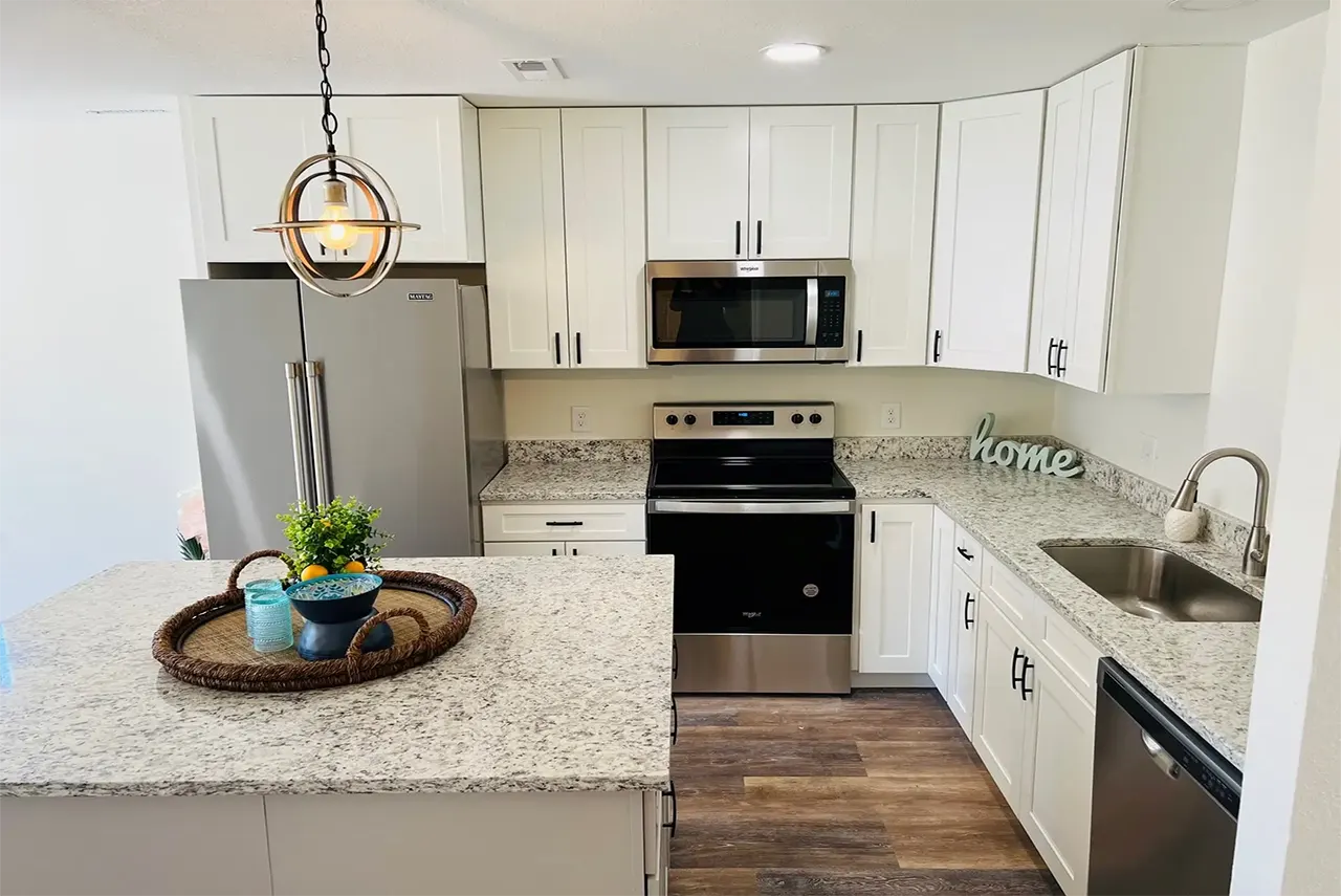 Community Homes Oversized eat-in kitchen