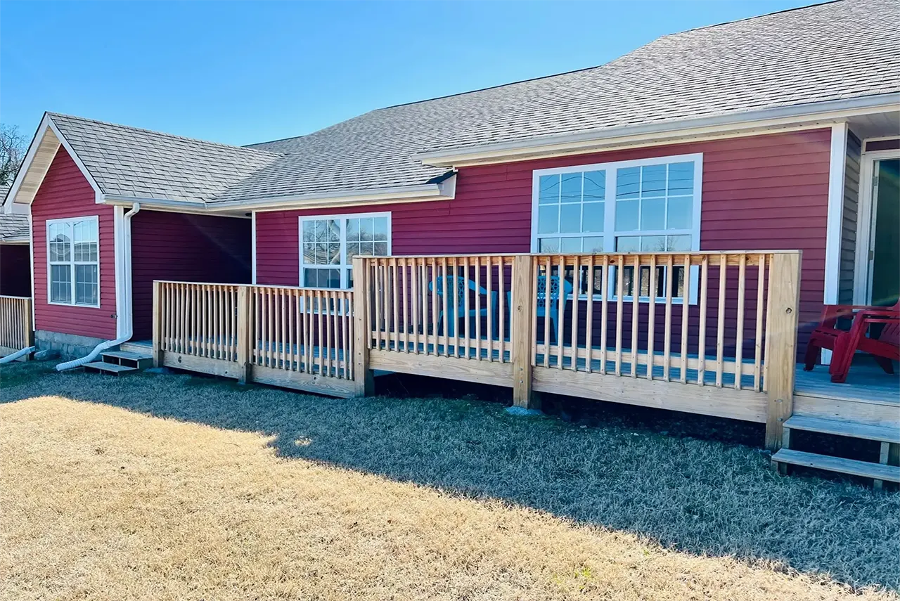 Community Homes Private Deck