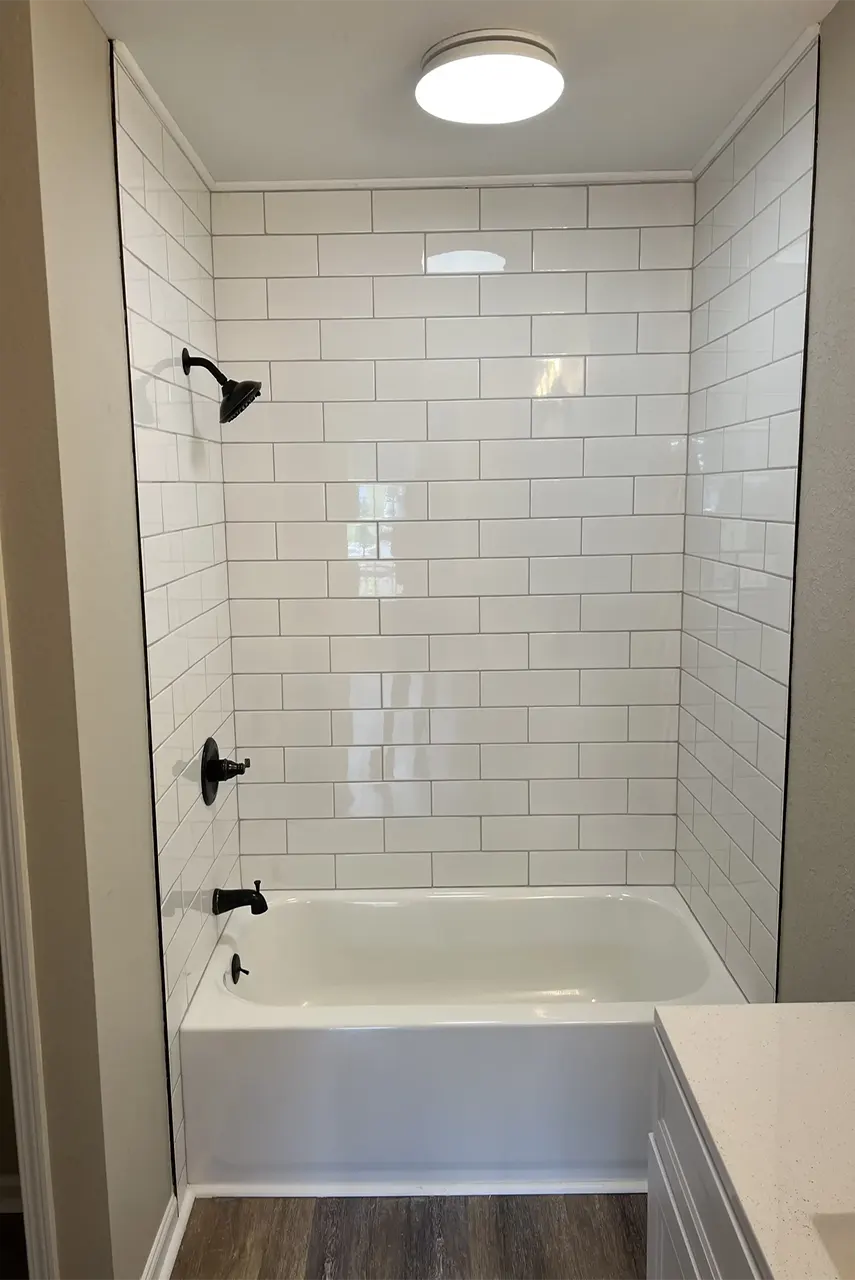 Community Homes master shower